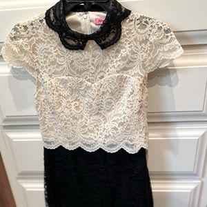 Betsey Johnson size 2 lace cocktail dress. NWT